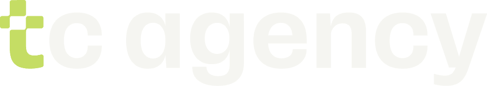 Logo TC Agency – Agence webmarketing 360°spécialisée en création de sites web, SEO, et stratégie digitale.